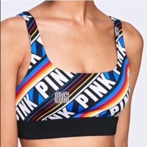 Pink! Victoria’s Secret Rainbow Sports Bra